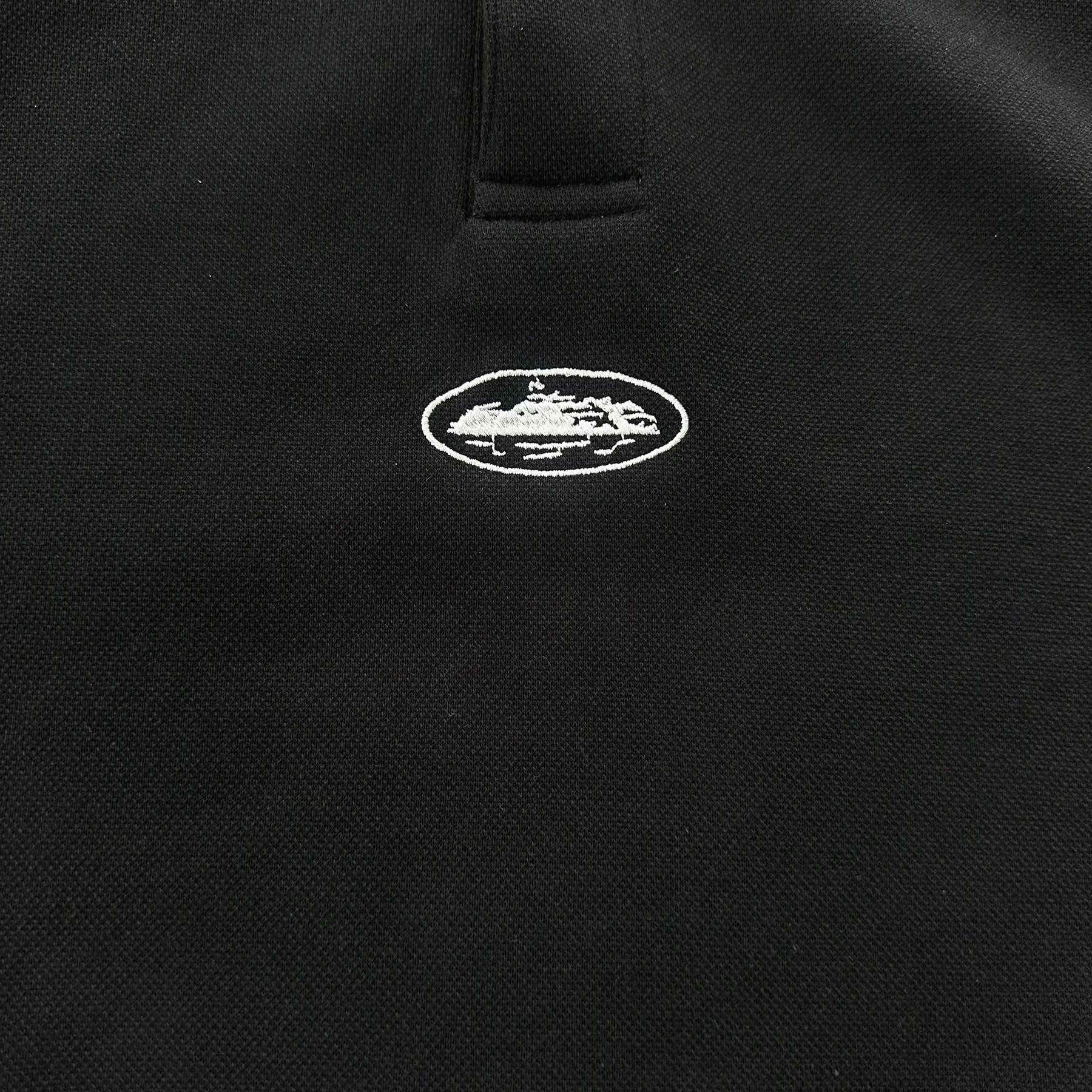 Conjunto Corteiz “Island Pique Polo Set” ( Preto )
