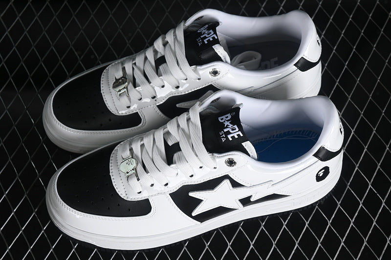 BAPE STA “#6 Patent Leather pack Black”