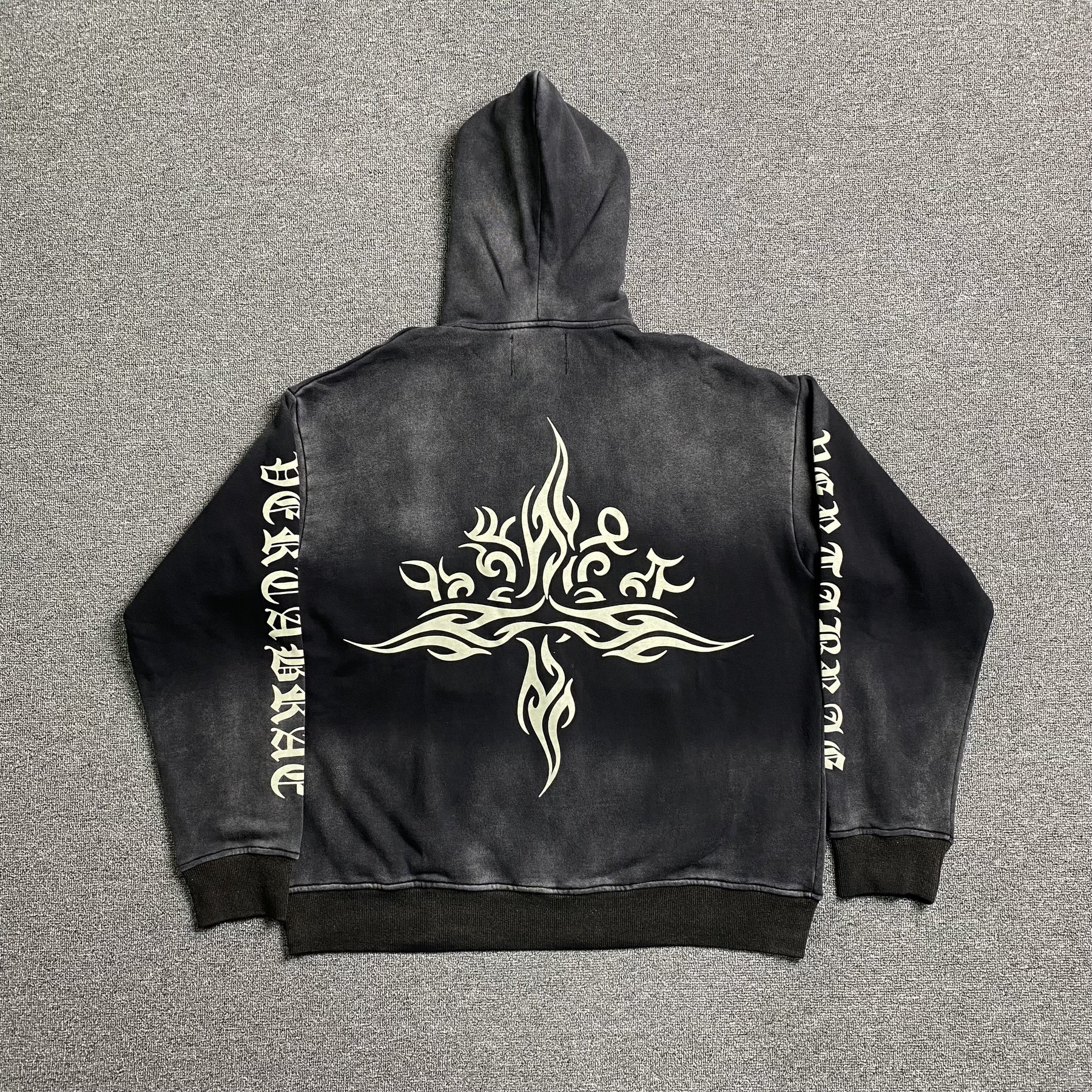 Moletom Vertabrae “Washed Black”