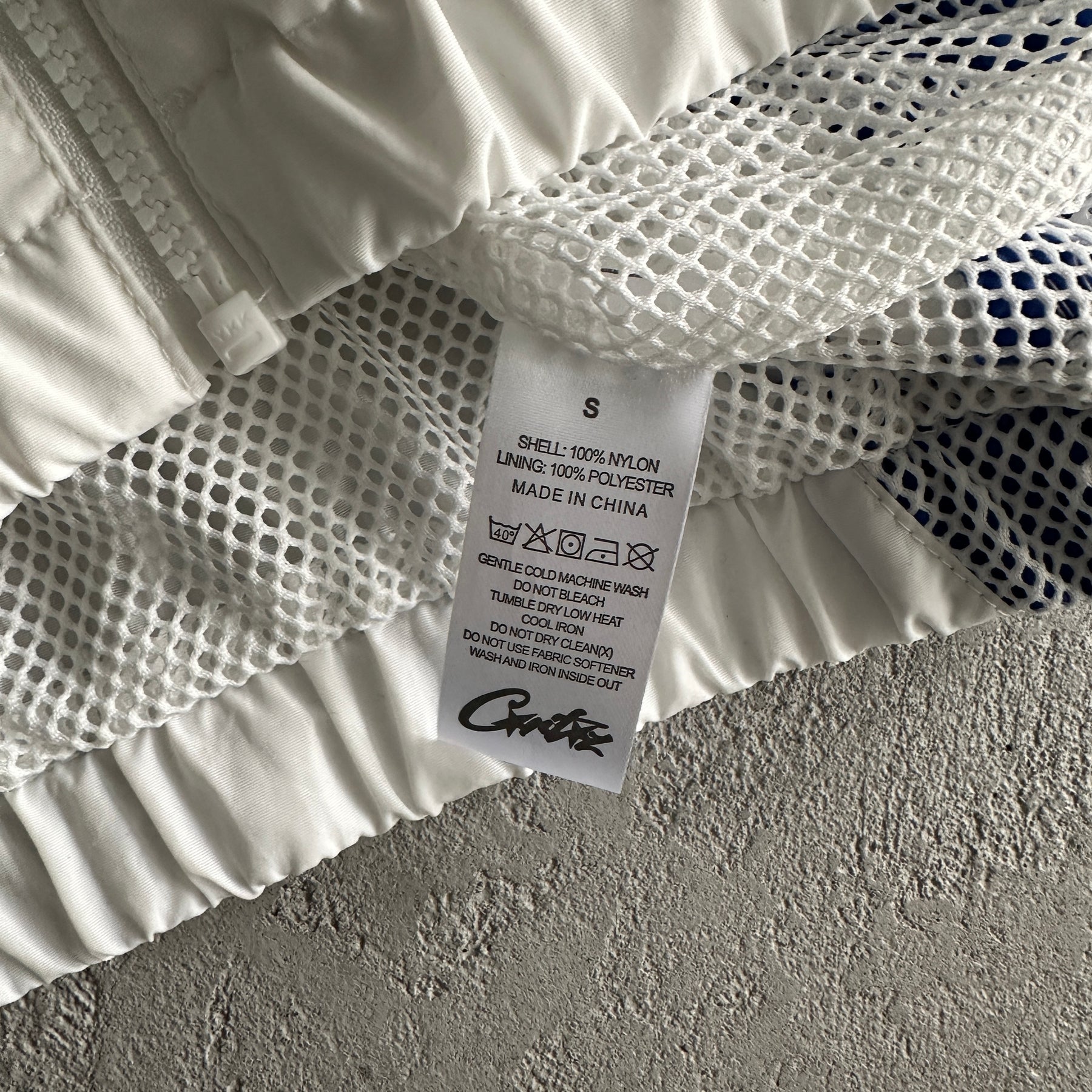 “Conjunto Corteiz” Olympic Shuku ( Branco com azul )