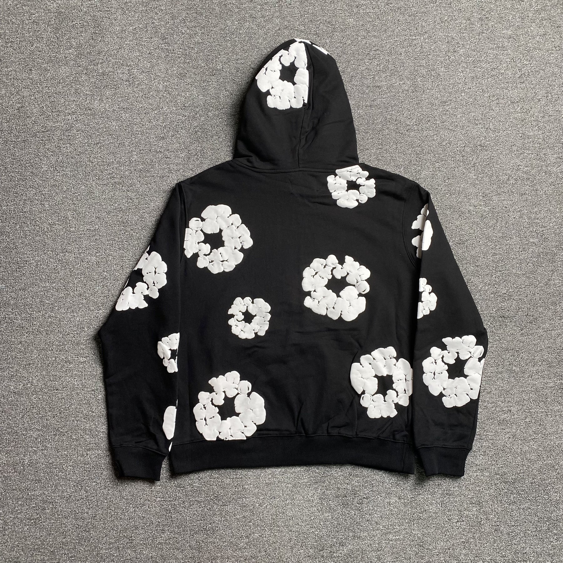 Conjunto Denim Tears ( Preto com Branco )