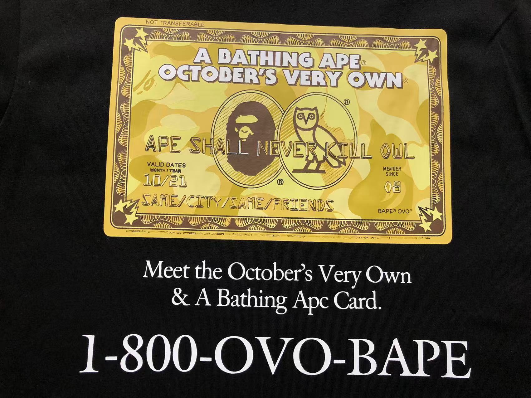 Camisa Bape ”1800 Ovo Bape”