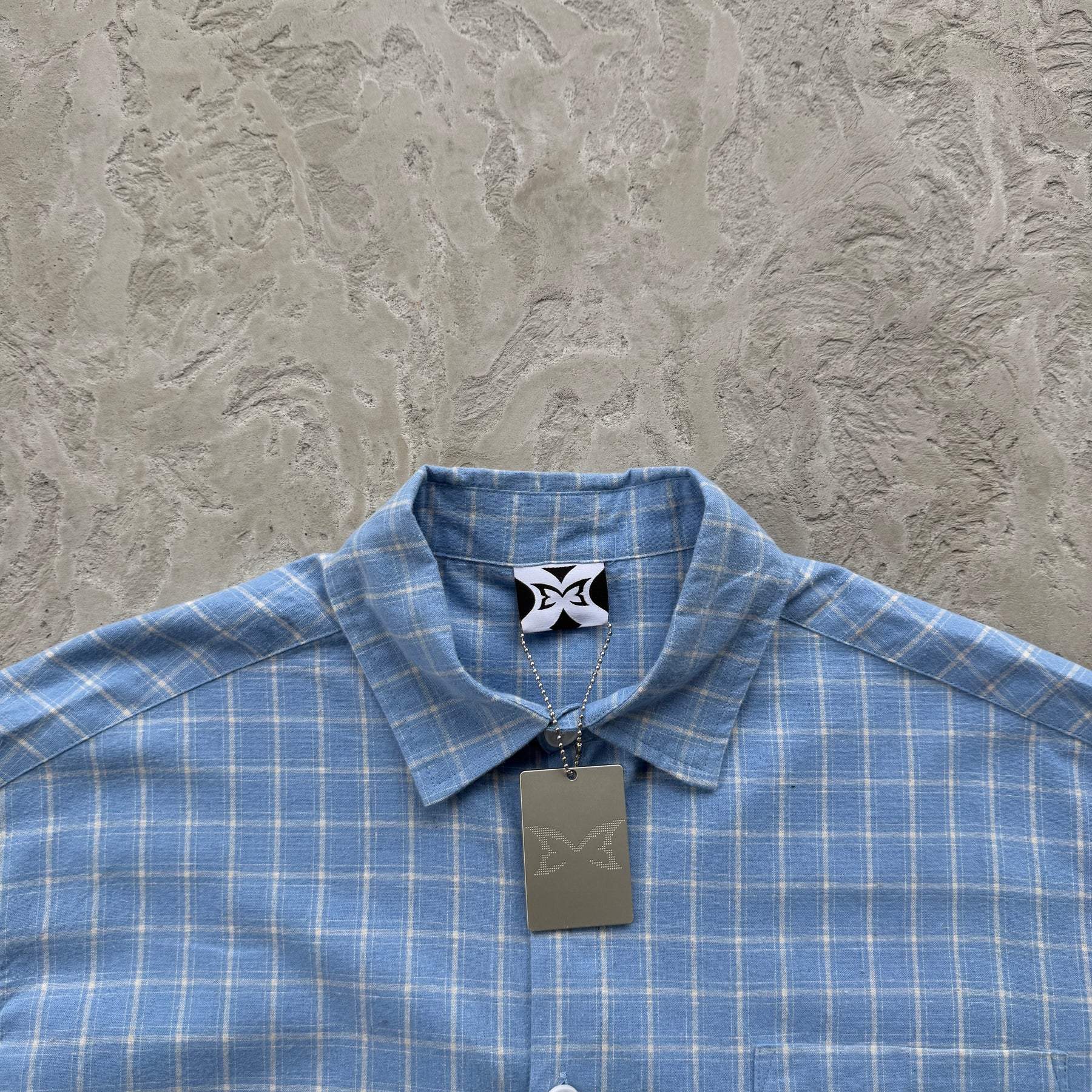 Camisa Mertra “Plaid Shirt” ( Azul )