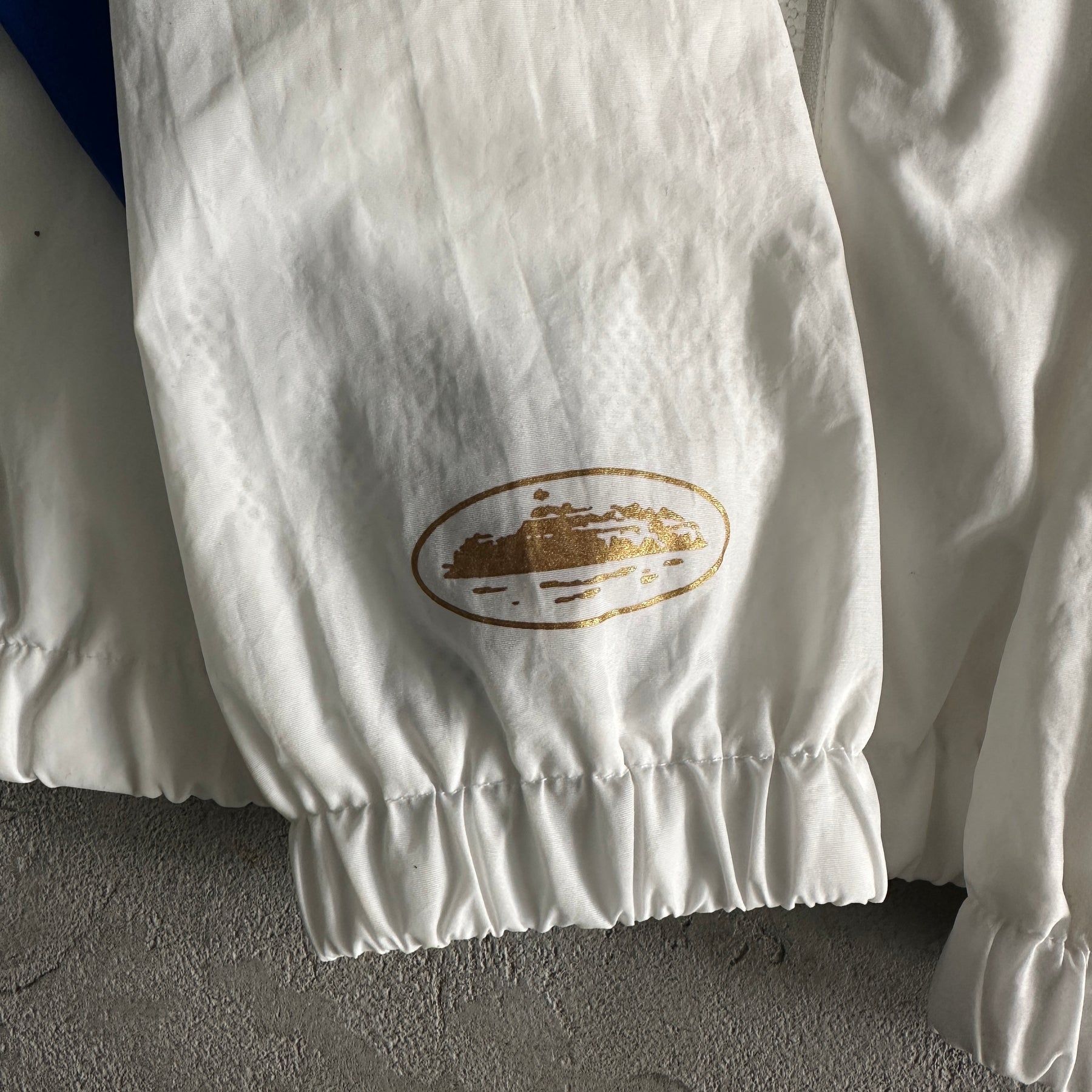 “Conjunto Corteiz” Olympic Shuku ( Branco com azul )