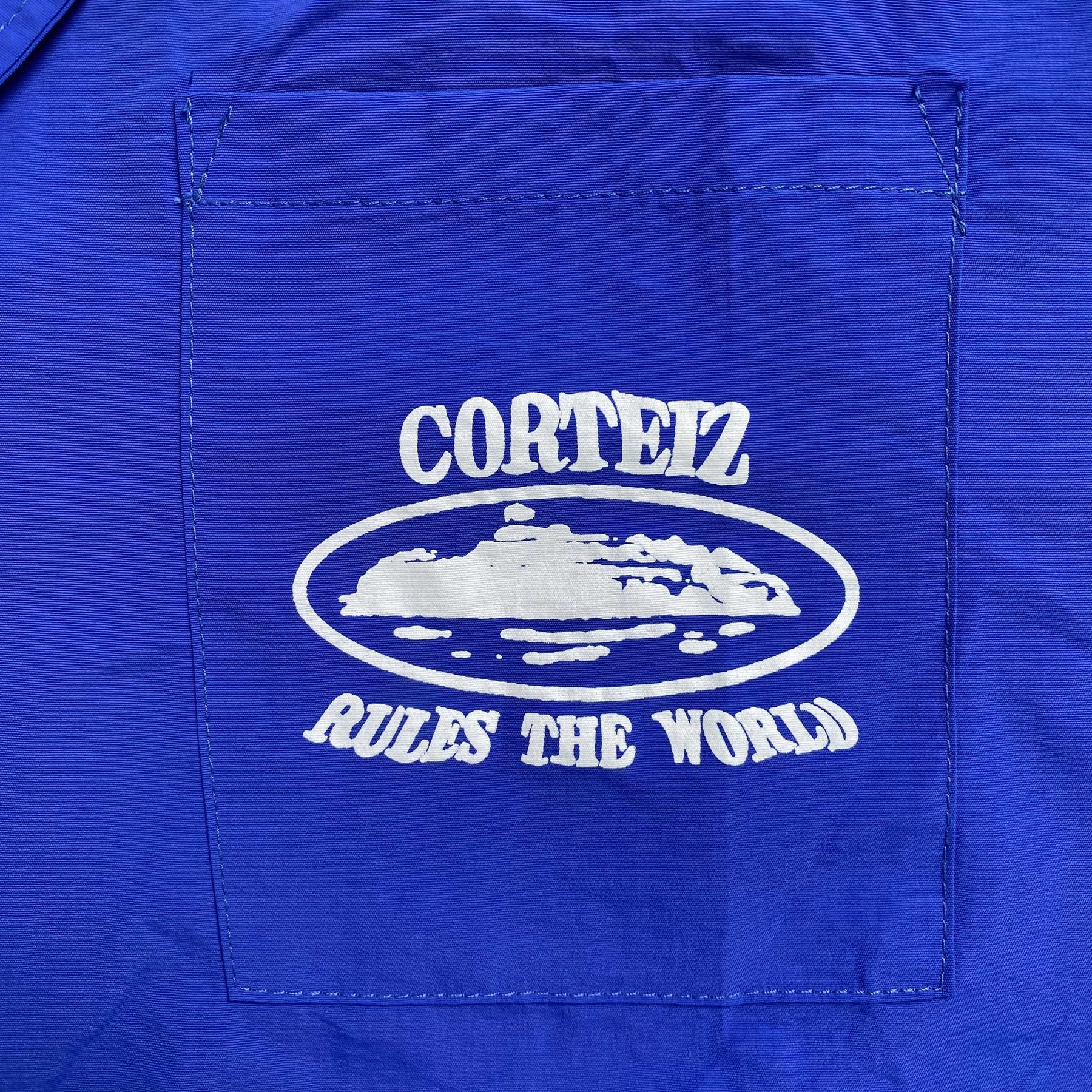 Camisa Corteiz “20 Shirt” ( Azul )
