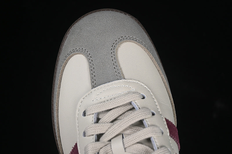 Adidas Samba “Putty Grey Maroon”