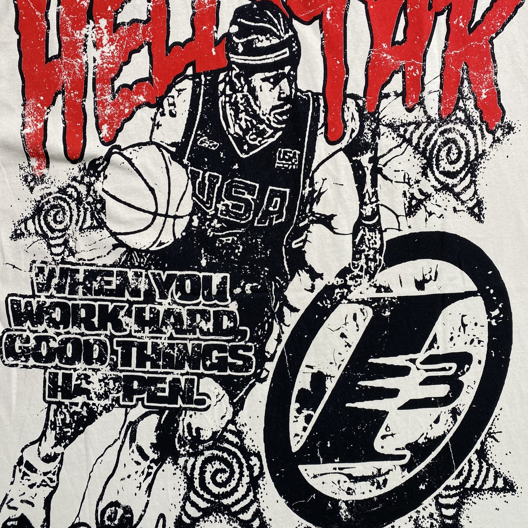 Camisa Hellstar “Basketball” ( Branca )