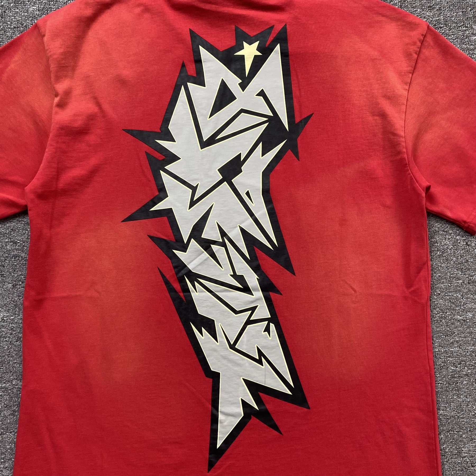 Camisa Hellstar “Crack Print” ( Vermelha )