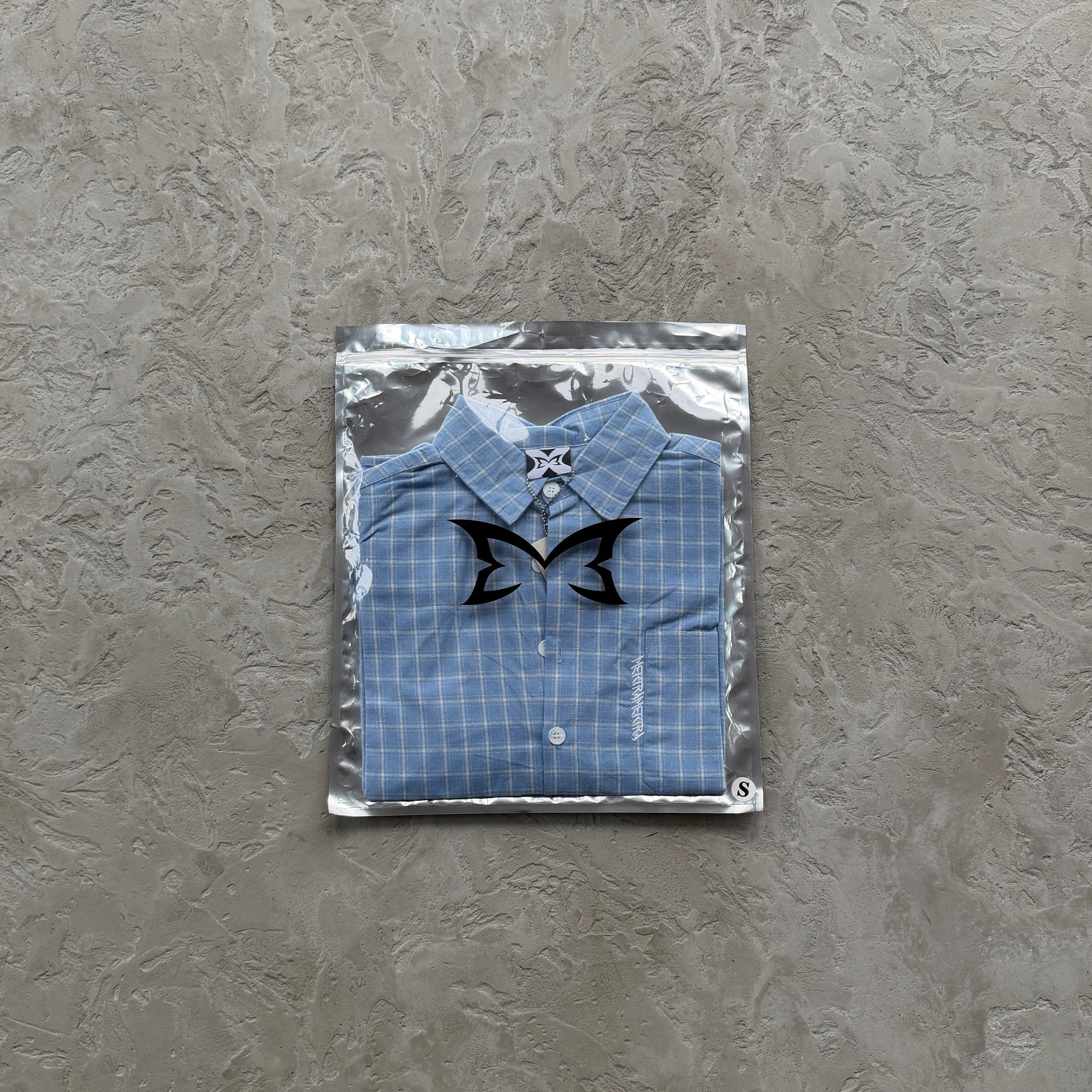 Camisa Mertra “Plaid Shirt” ( Azul )