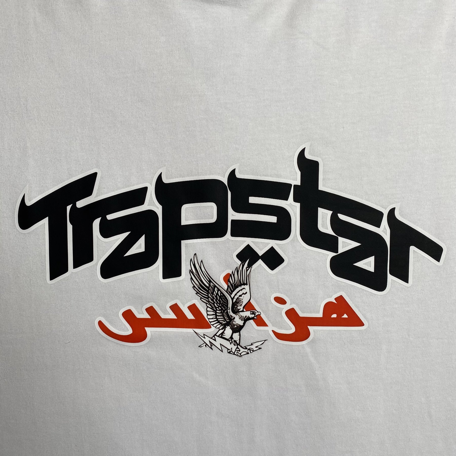 Camisa Trapstar ”Arabic Eagle” ( Branca )