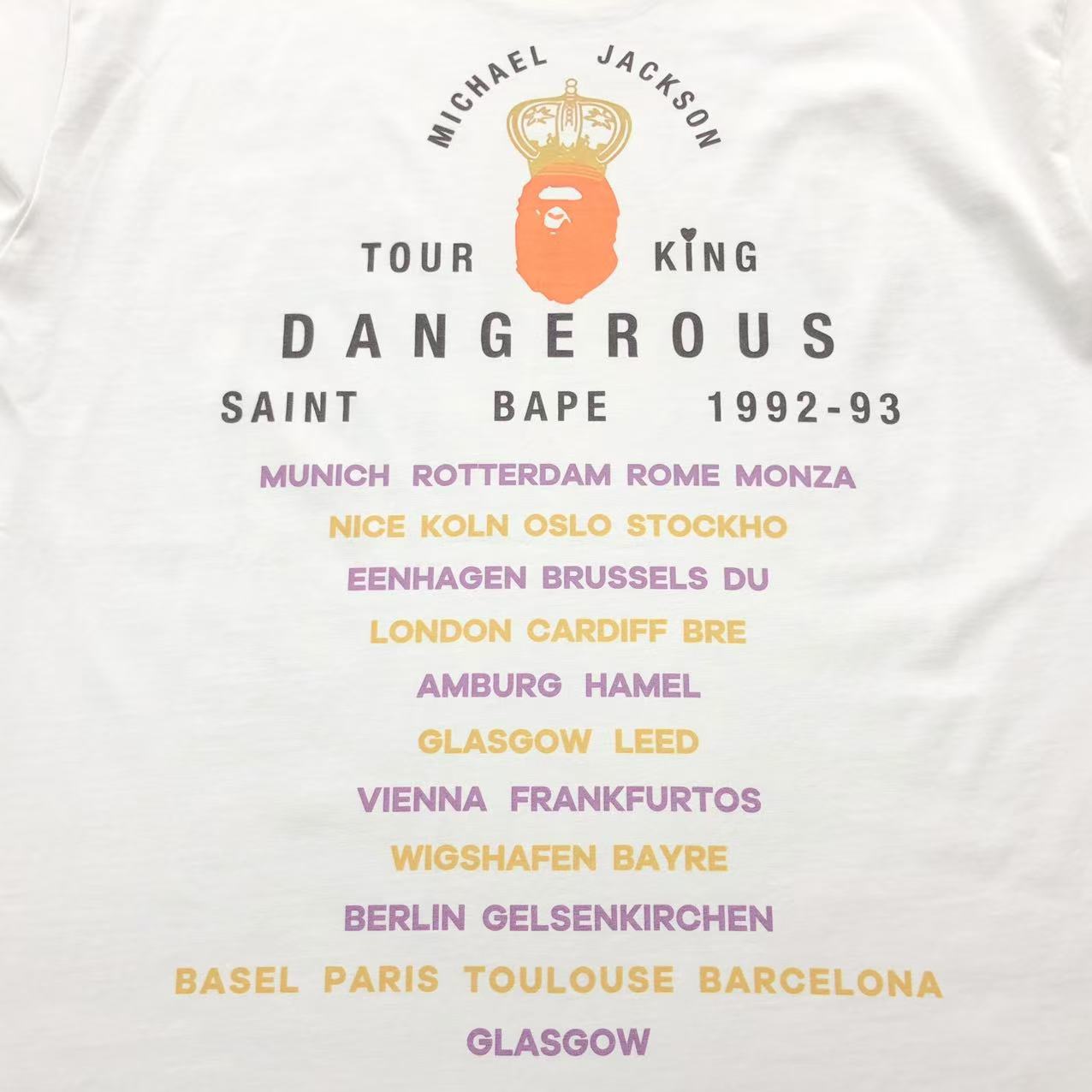 Camisa Bape x Winterland “Saint Bape”