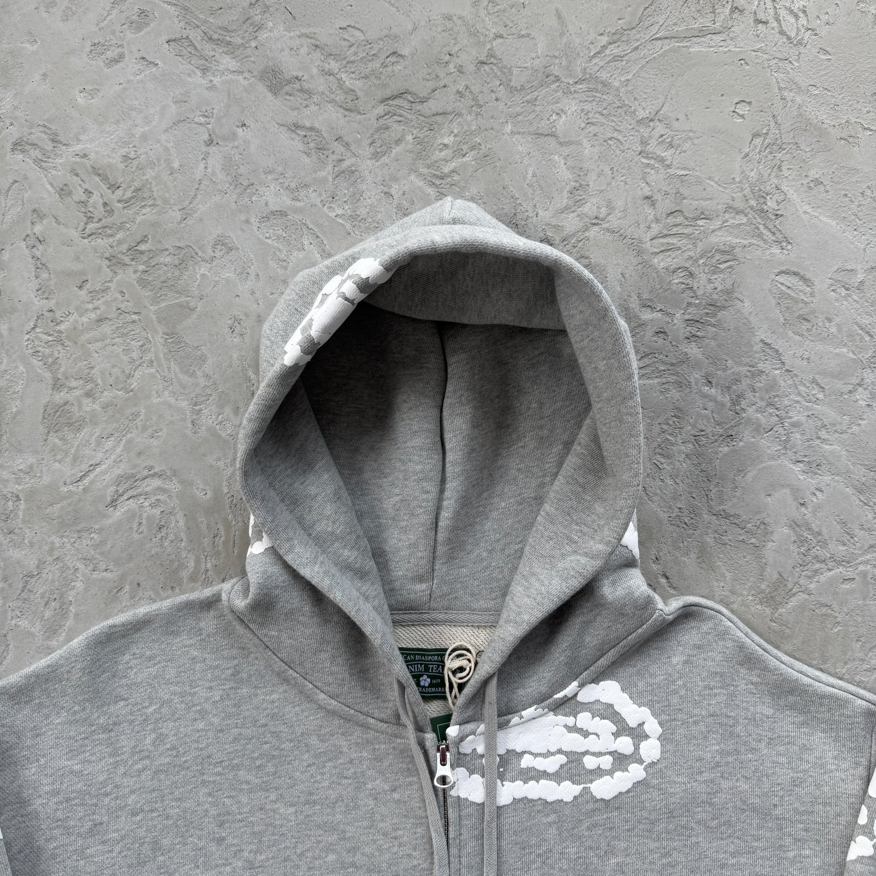Conjunto Corteiz x Denim Tears ( Cinza )