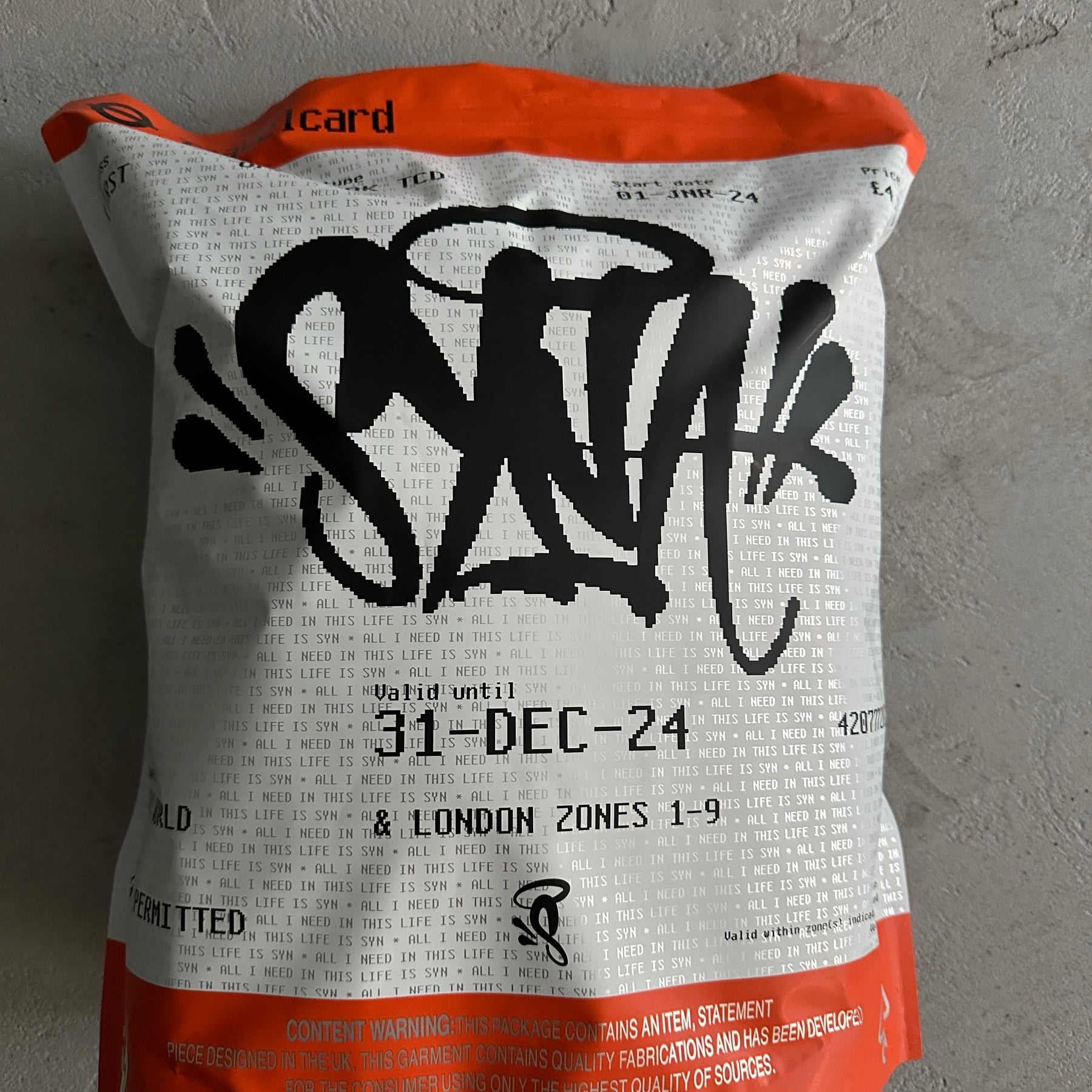 Conjunto Syna World “Safety Yellow“