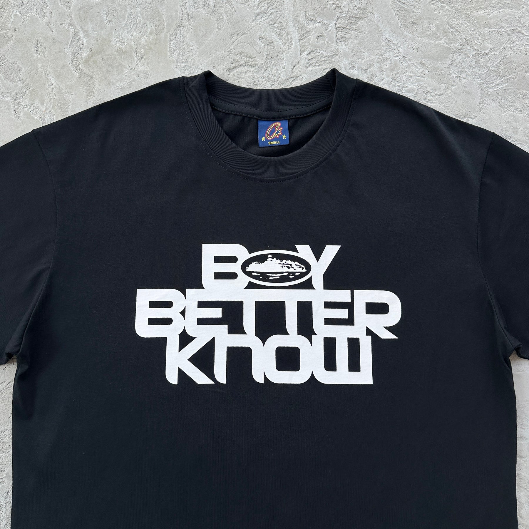 Camisa Corteiz x BBK “Better you know” ( Preta )