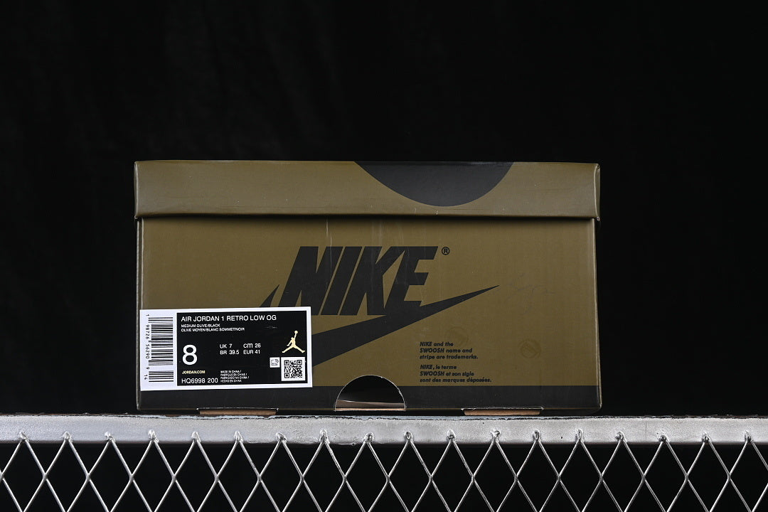 Air Jordan 1 Low "OG Olive”