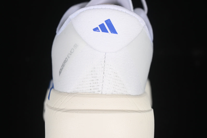 Adizero “Evo SL” ( White and Blue )