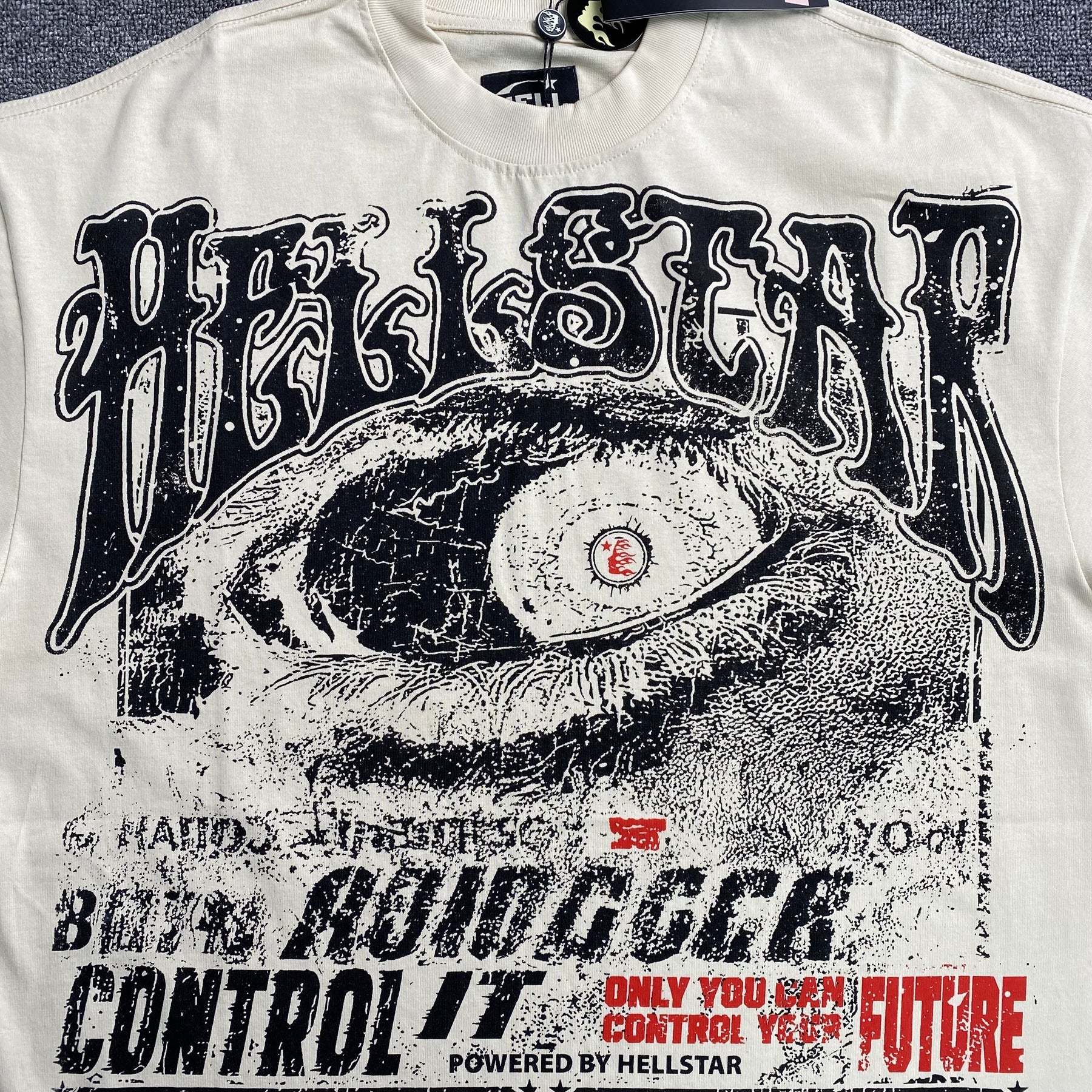 Camisa Hellstar “Eyes” ( Branca )