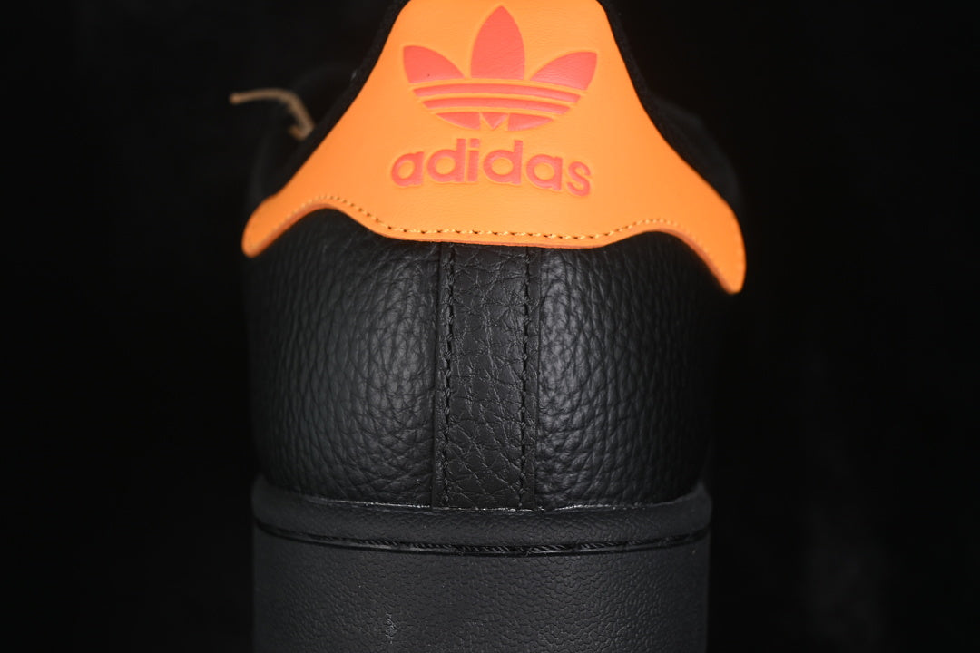 Adidas Campus “Superstar II Black Crew Neck Orange”