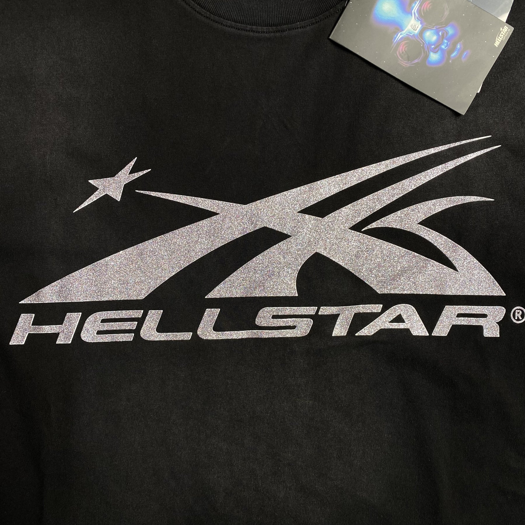 Camisa Hellstar “Gliter tee”