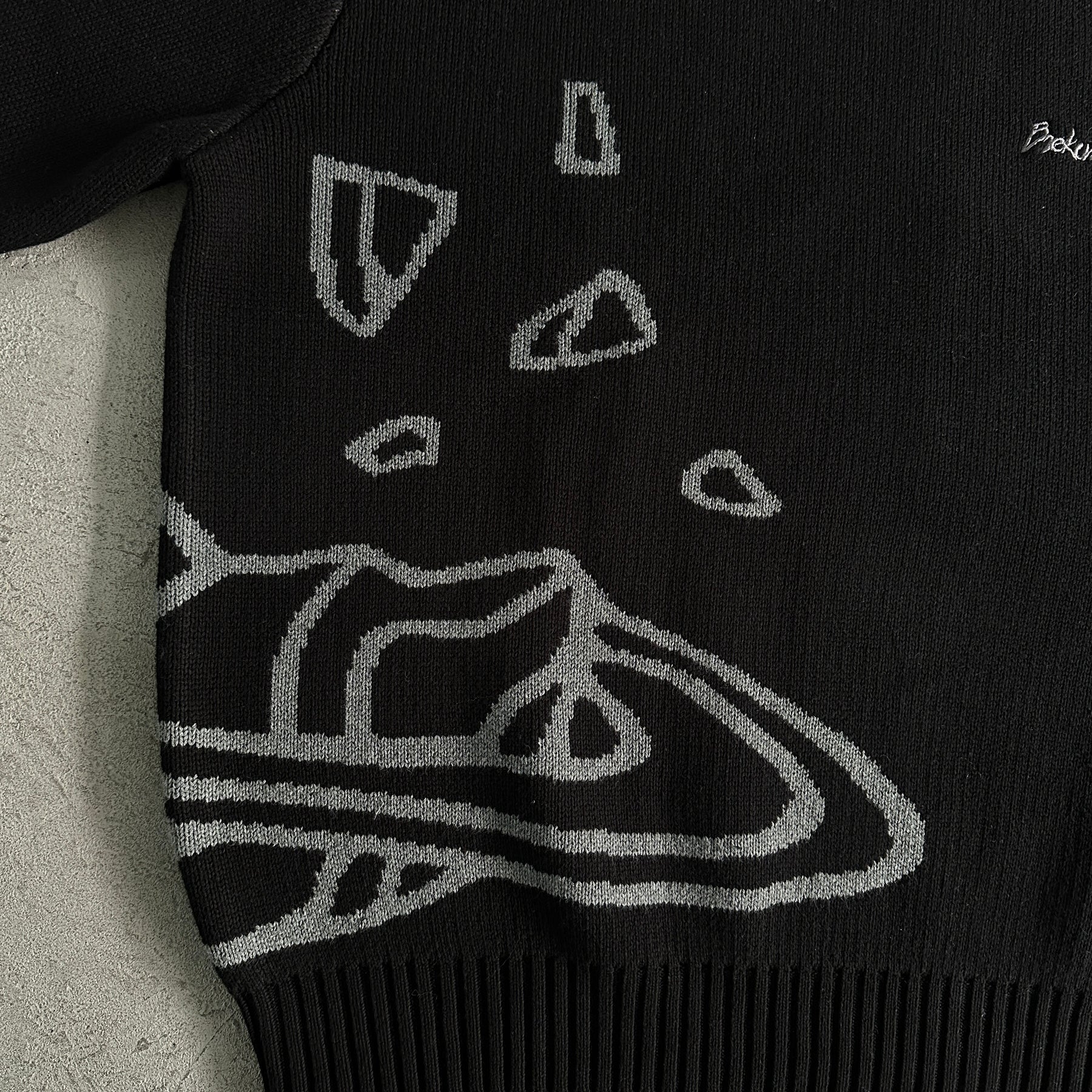 Sueter Broken Planet “Knit sweater forest” ( Preto )