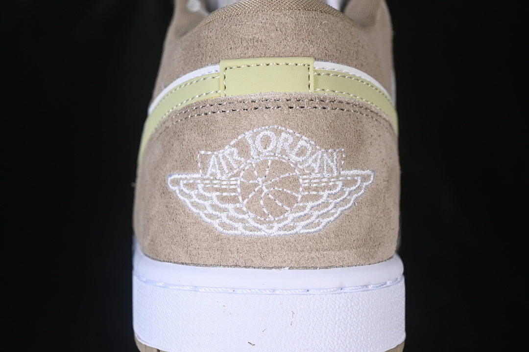 Air Jordan 1 Low "Khaki Olive Aura”