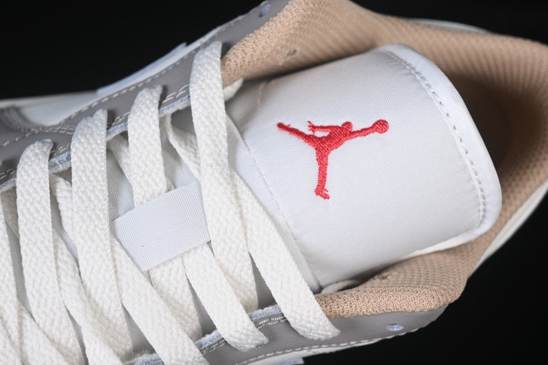 Air Jordan 1 Low “Sail College Grey Rattan”