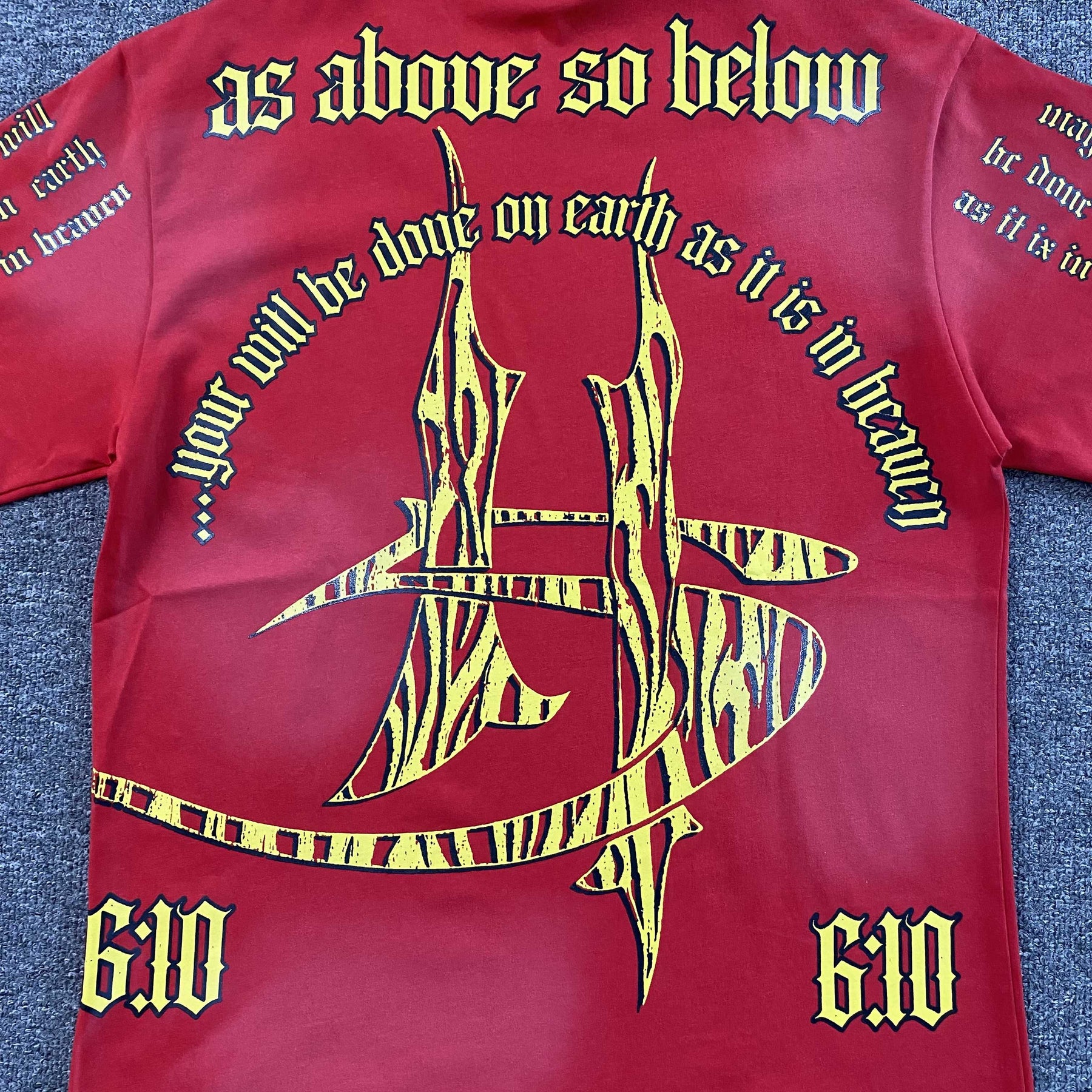 Camisa Hellstar “As Above So Below”