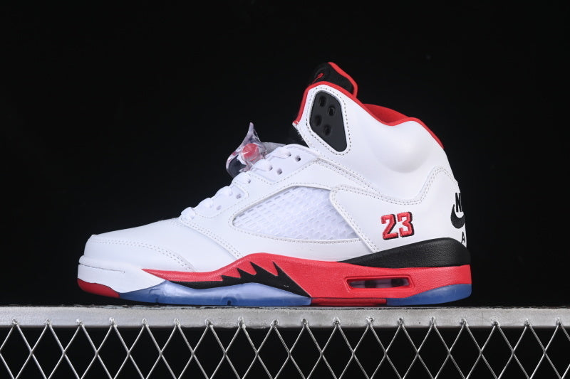 Air Jordan 5 “Fire Red Black Tongue 2025”