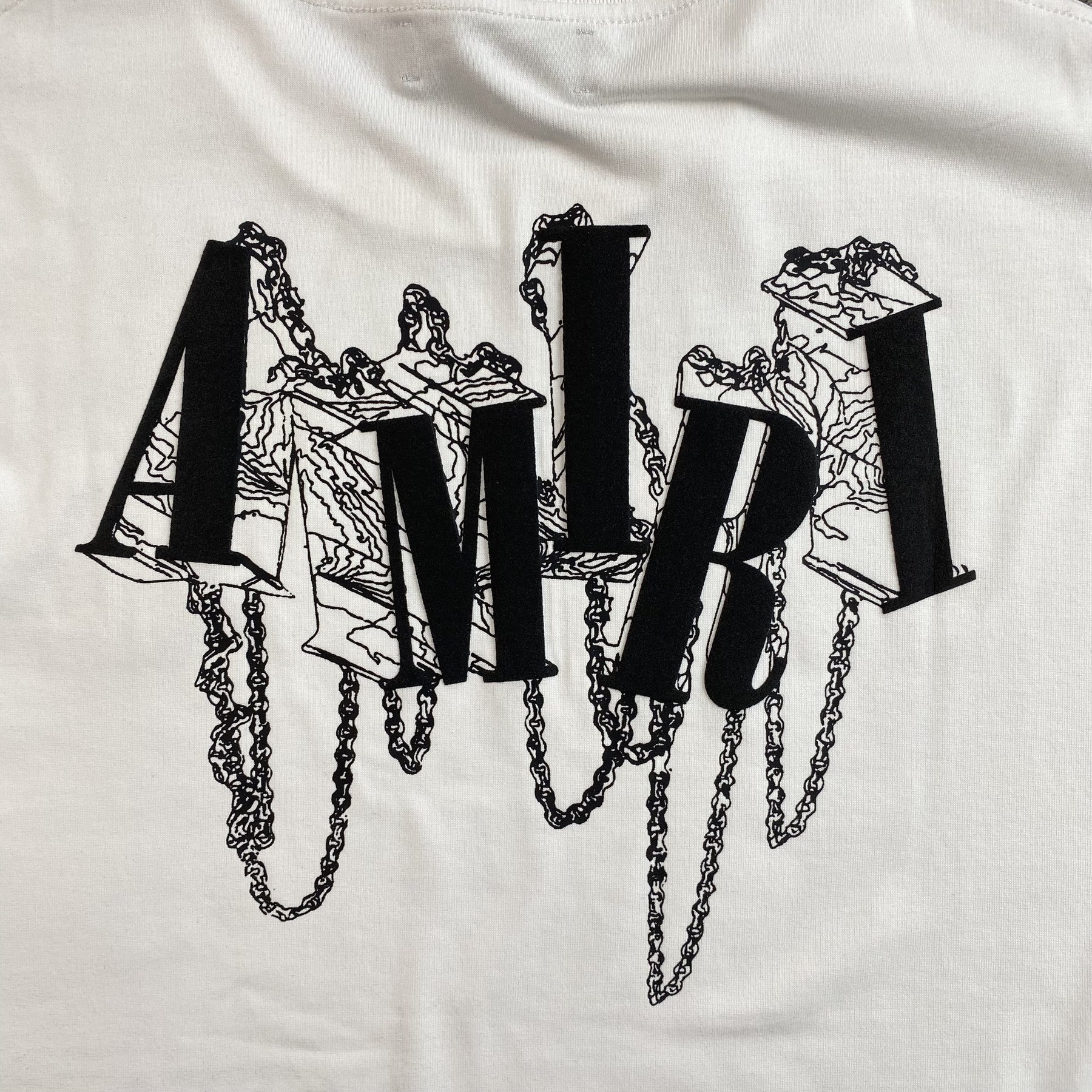 Camisa Amiri “Current” ( Branca )