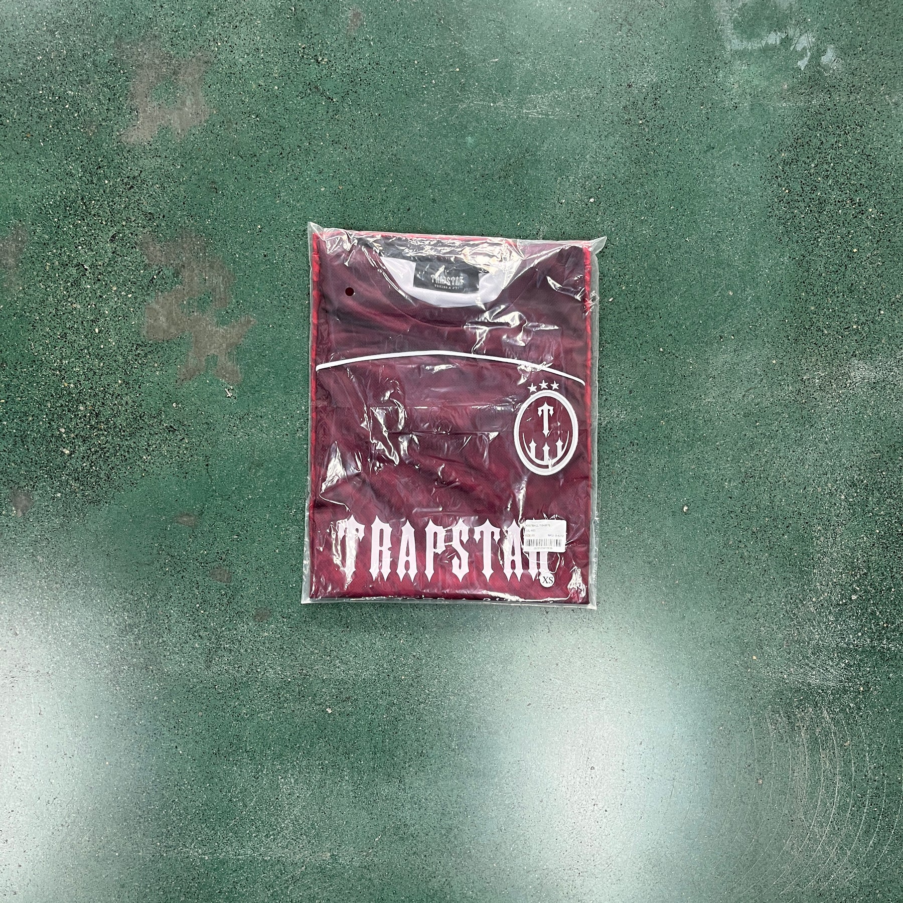 Camisa Trapstar “Football Jersey Burgundy” (Its a Secret)