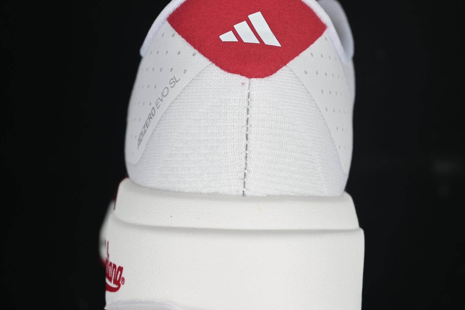 Adizero “Evo SL” ( White and Red )