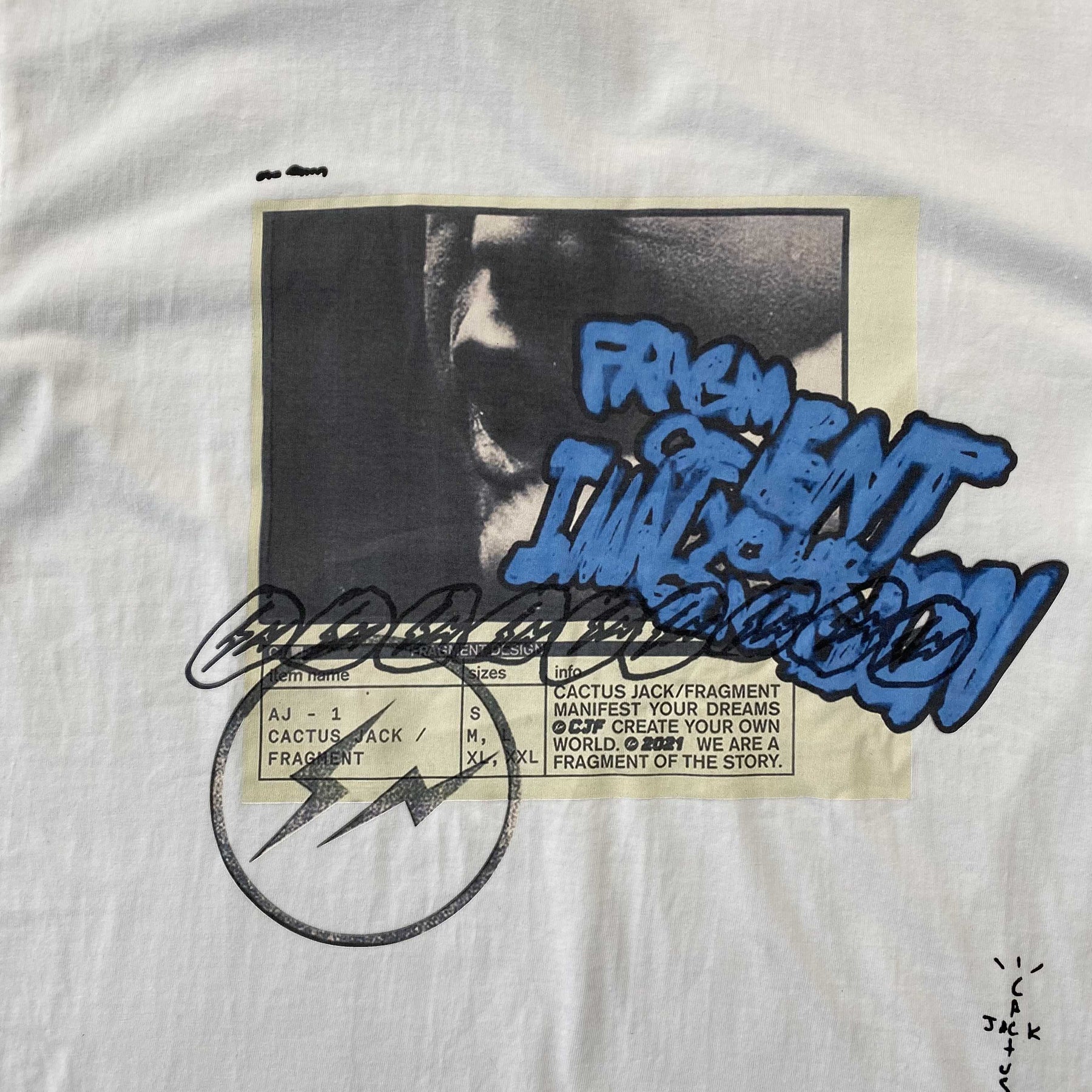 Camisa Cactus Jack “Jack's Fragment”