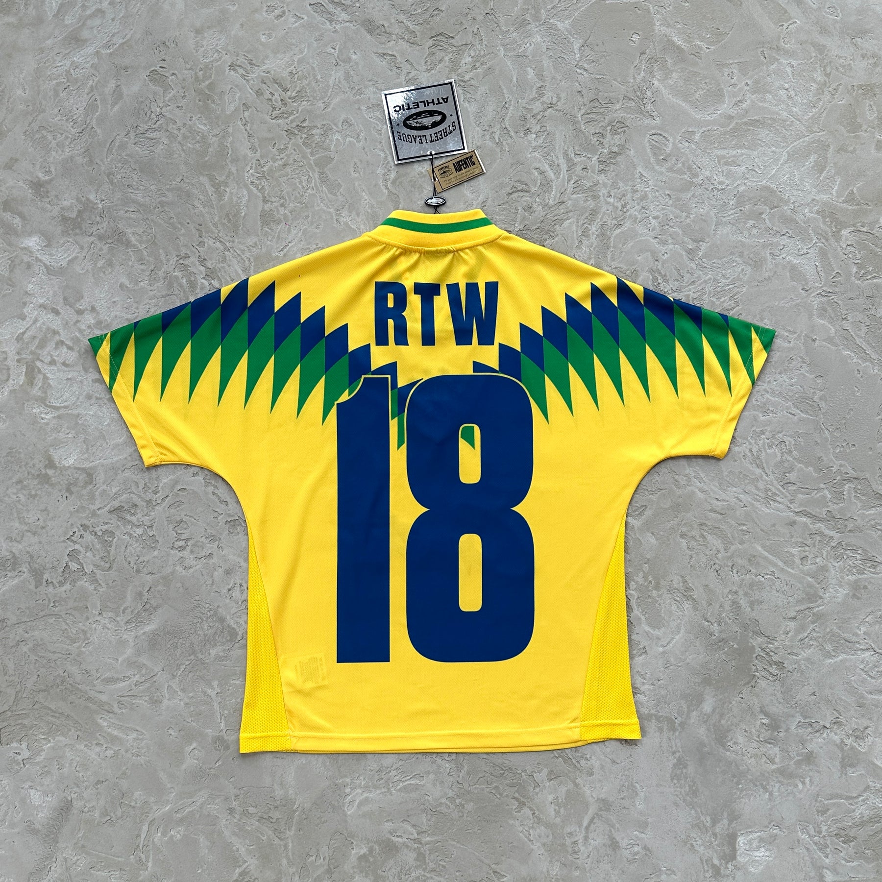 Camisa Corteiz “Brazilian Jersey” ( Amarela )