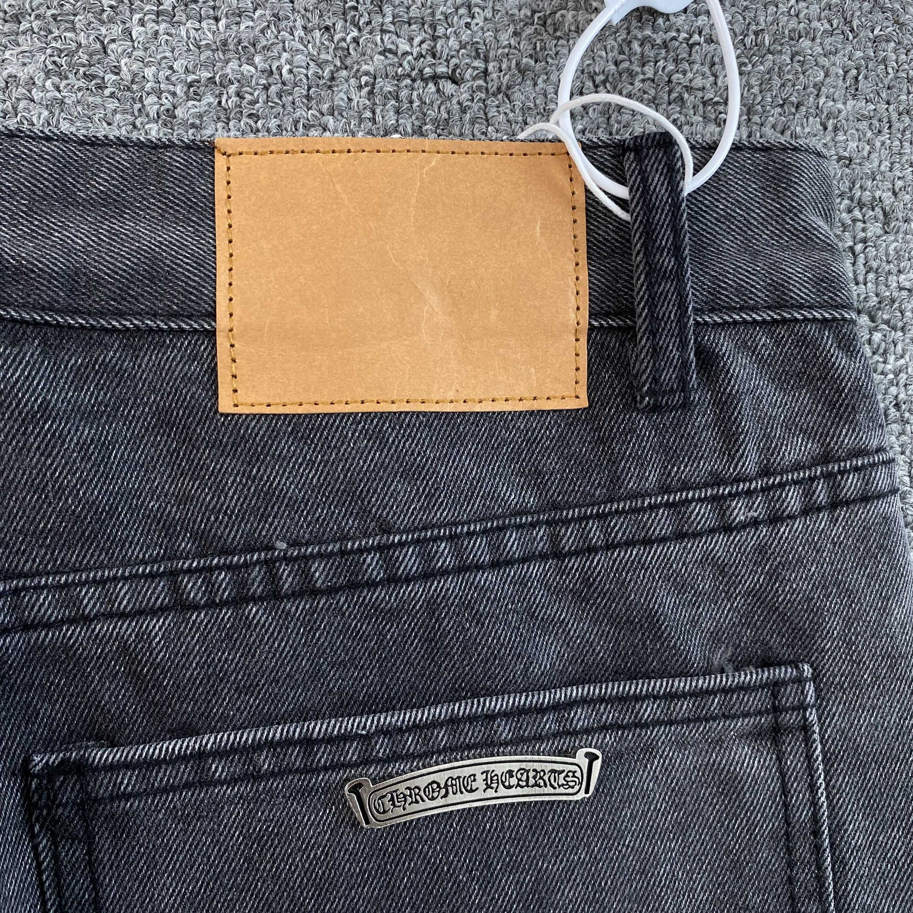 Calça Baggy Chrome Hearts “Leopard Cross”
