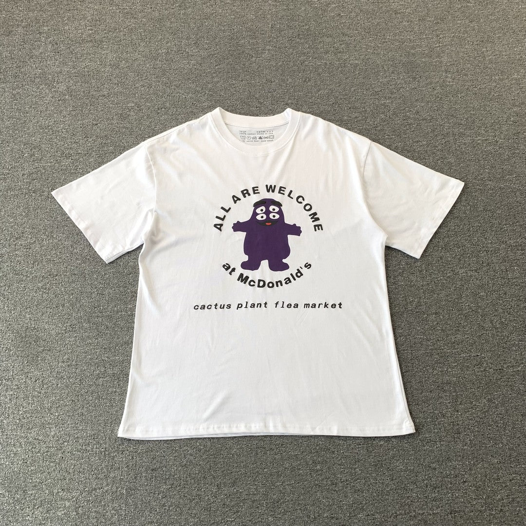 Camisa Cactus Jack x CPFM x McDonald's “All Are Welcome”