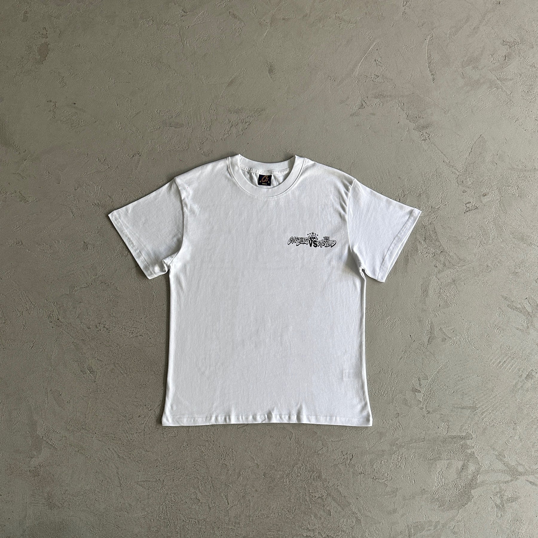 Camisa Corteiz ”Regne Surle Monde” ( Branca )