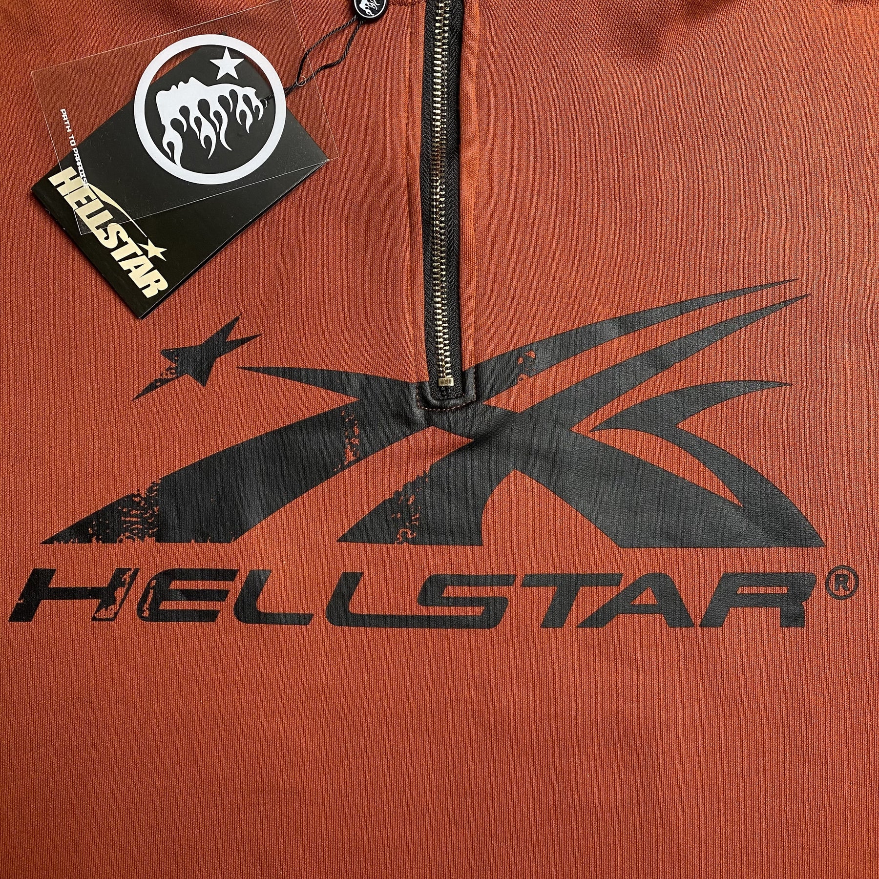 Jaqueta Hellstar “Hellstar Basic Logo” ( Laranja )