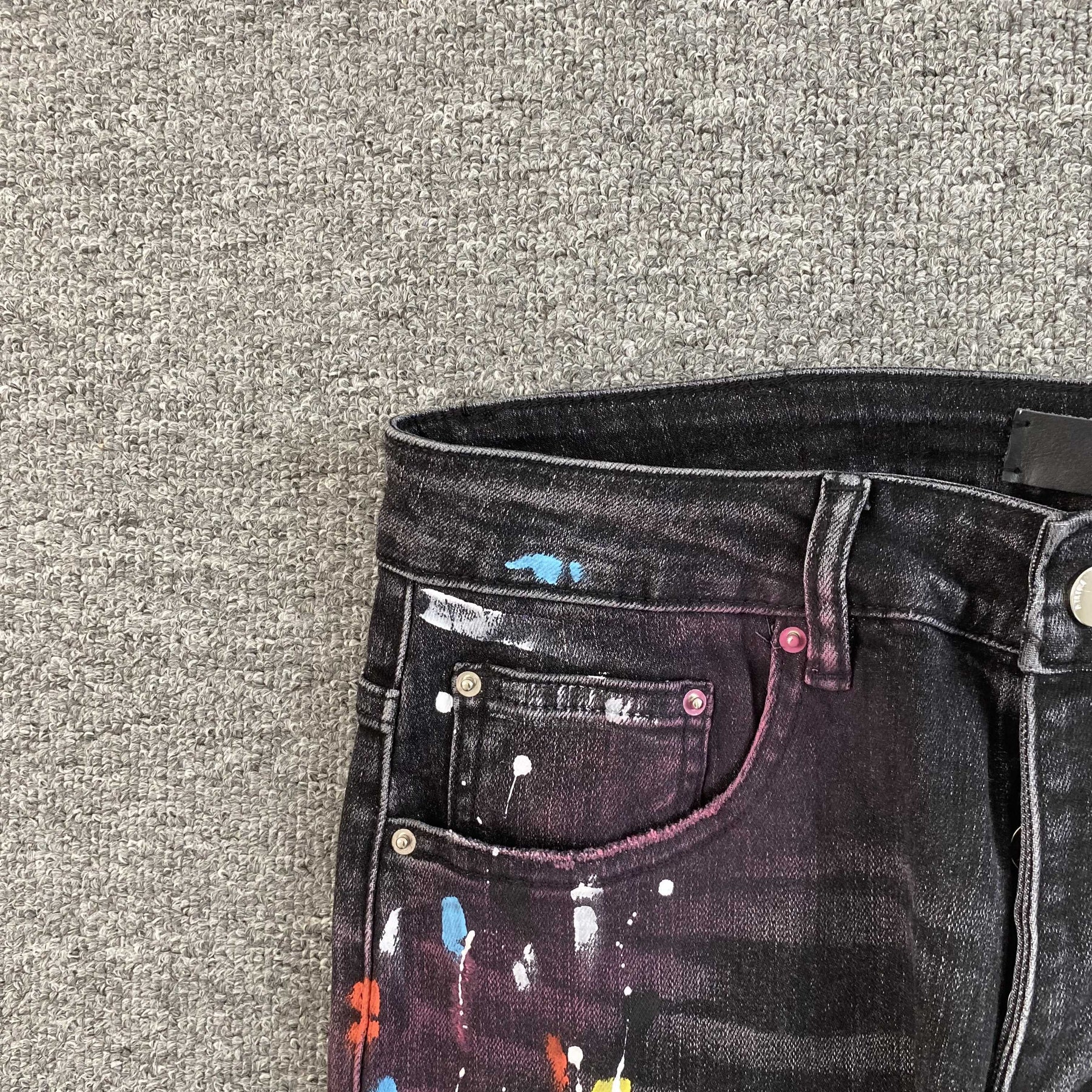 Calça Amiri “Painter” ( Preta )