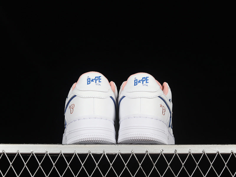 BAPE STA “Bapy White Pink”