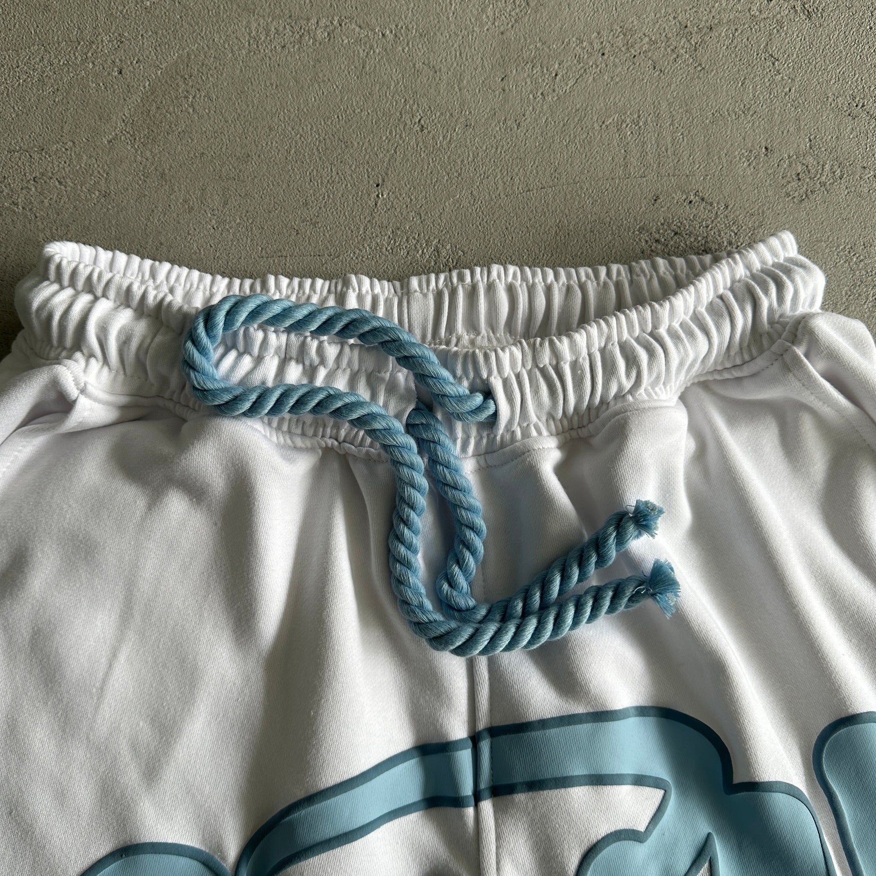 Conjunto Syna World Verão ( Branco e Azul )