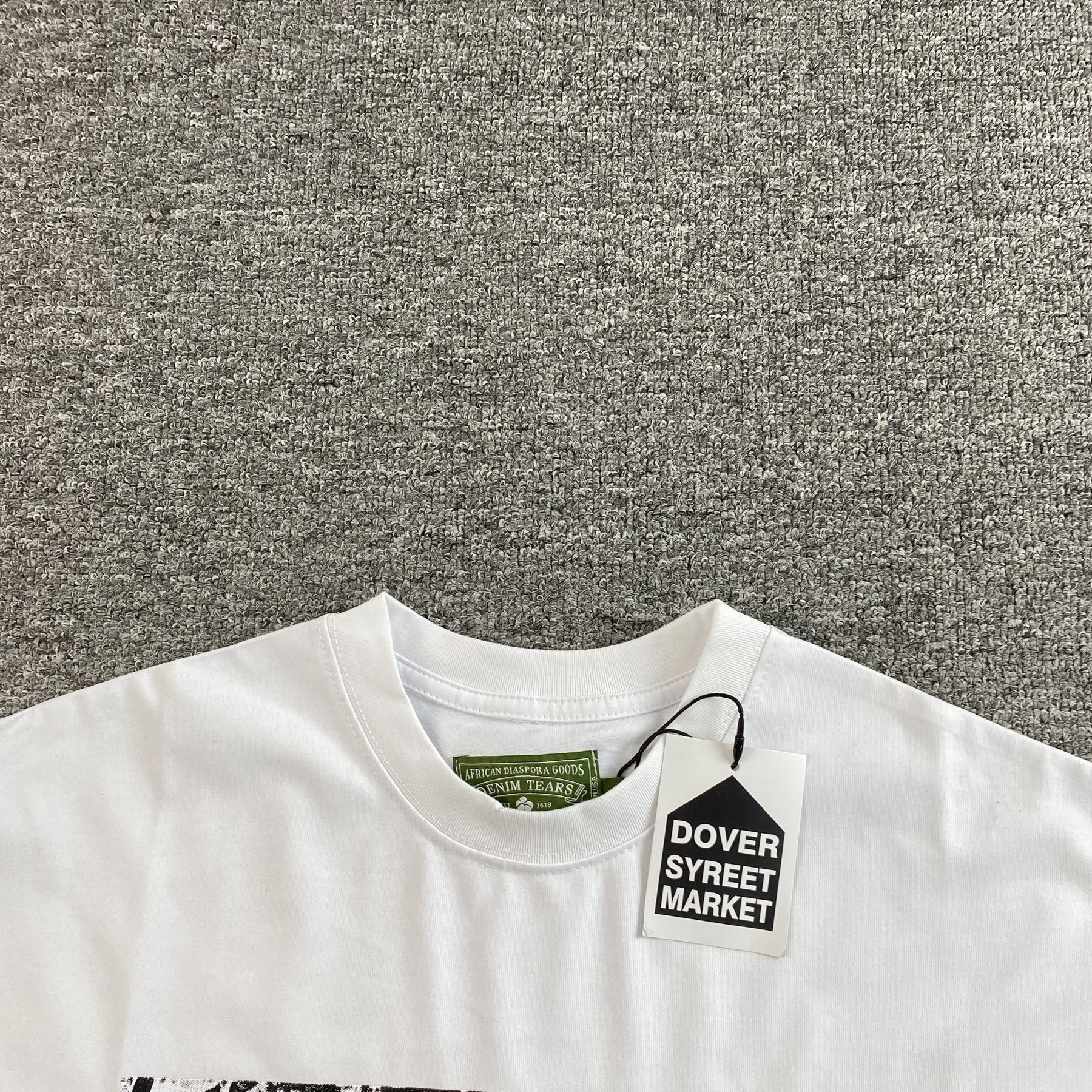 Camisa Denim Tears “Systemic” ( Branca )