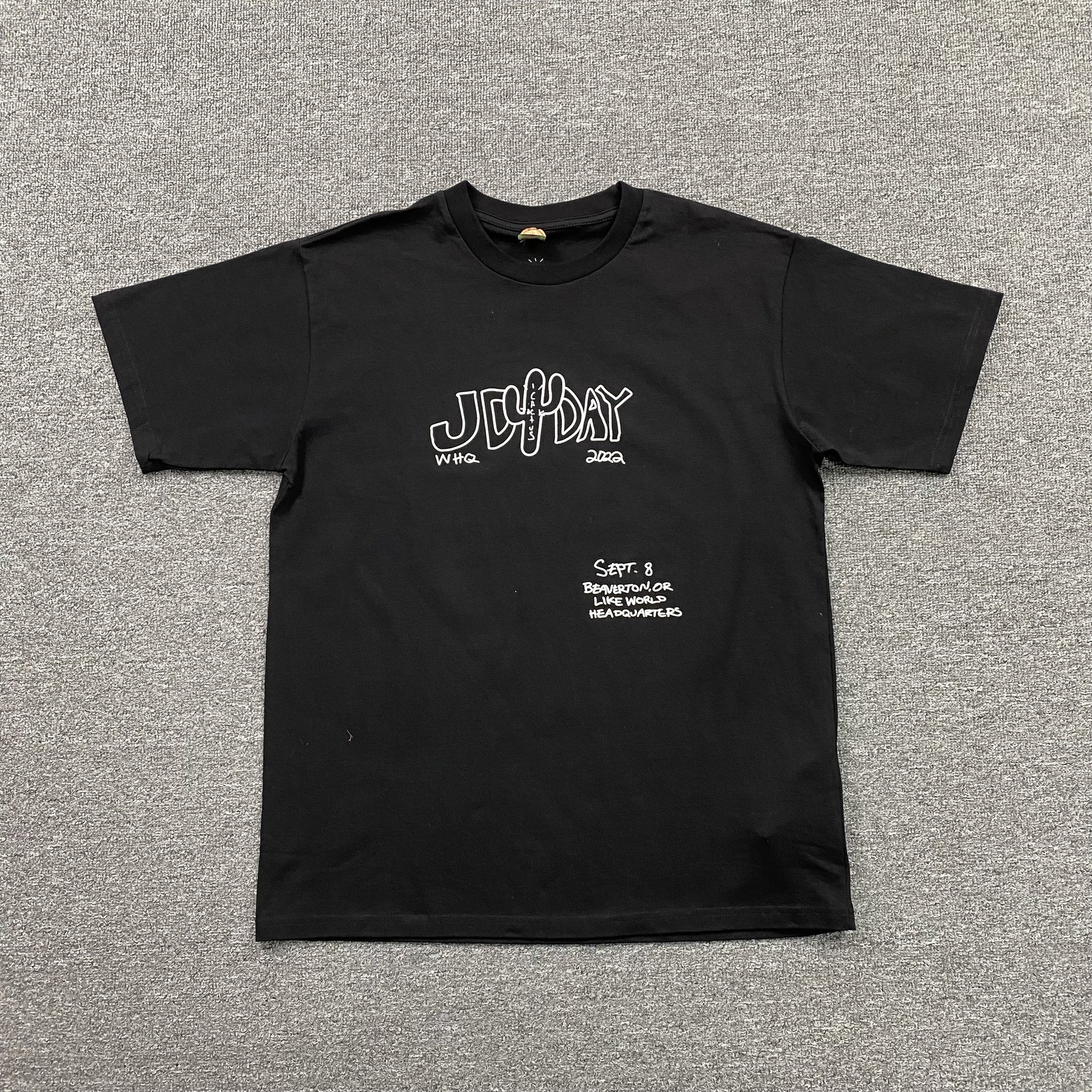 Camisa Cactus Jack “JDDay” ( Preta )