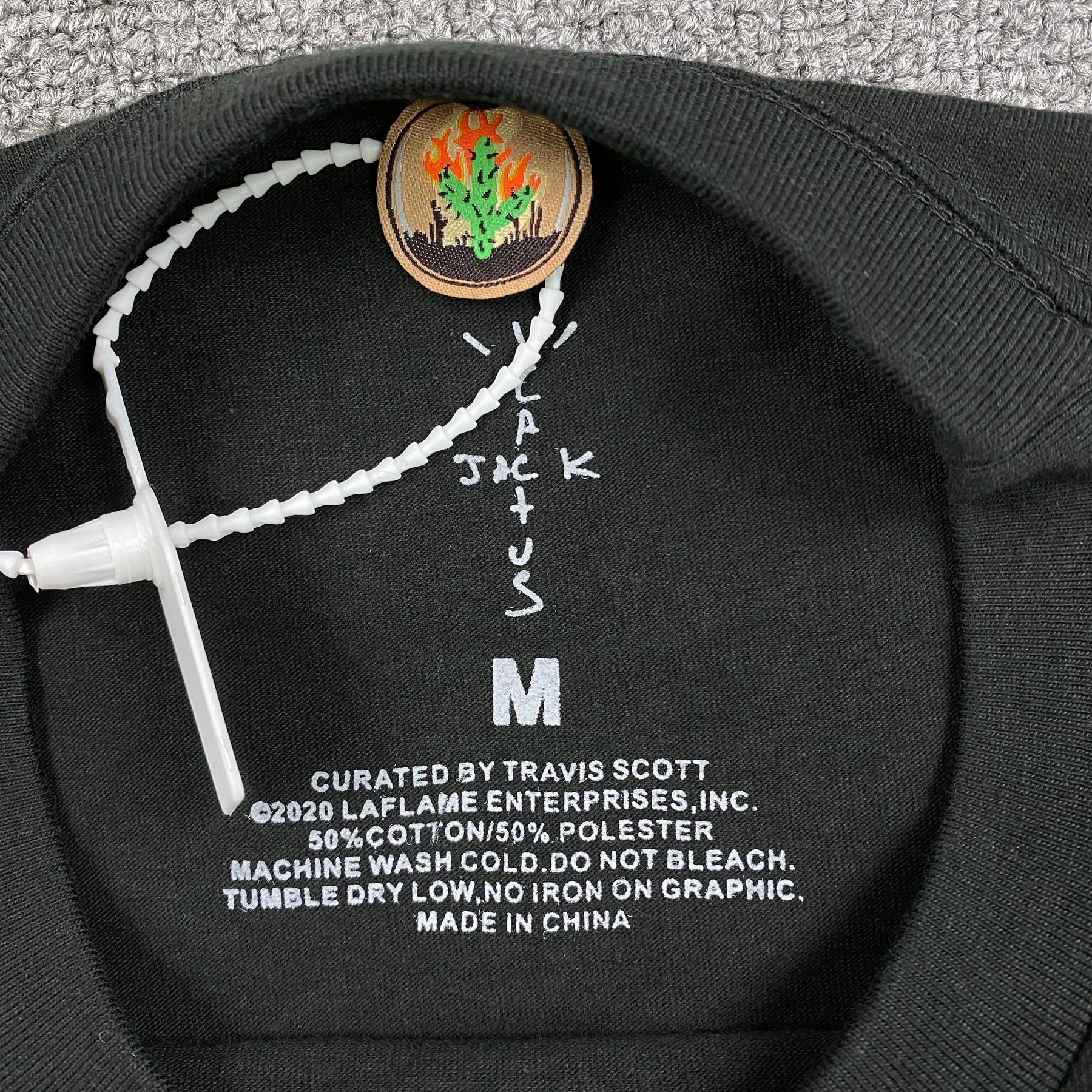 Camisa Cactus Jack x Mc Donald's “92” ( Preta )