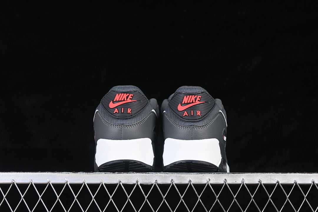 Air max 90 “Iron Grey University Red”