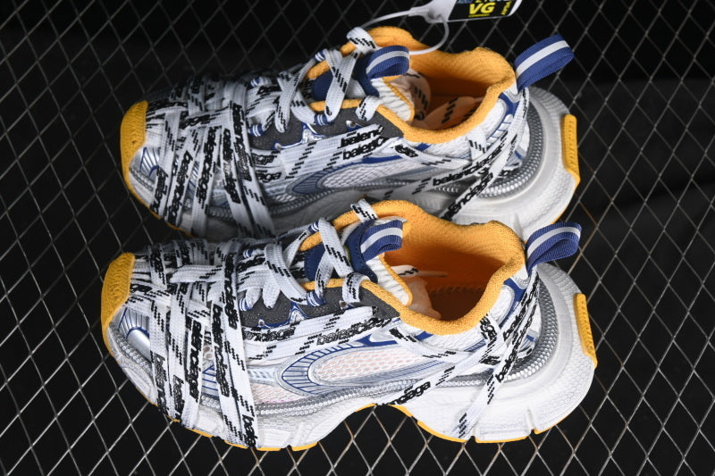 Balenciaga 3XL Extreme Lace “White Navy Orange”