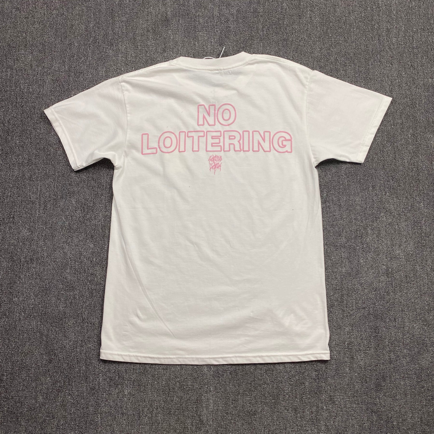Camisa Cactus Jack “No loitering” ( Branca )