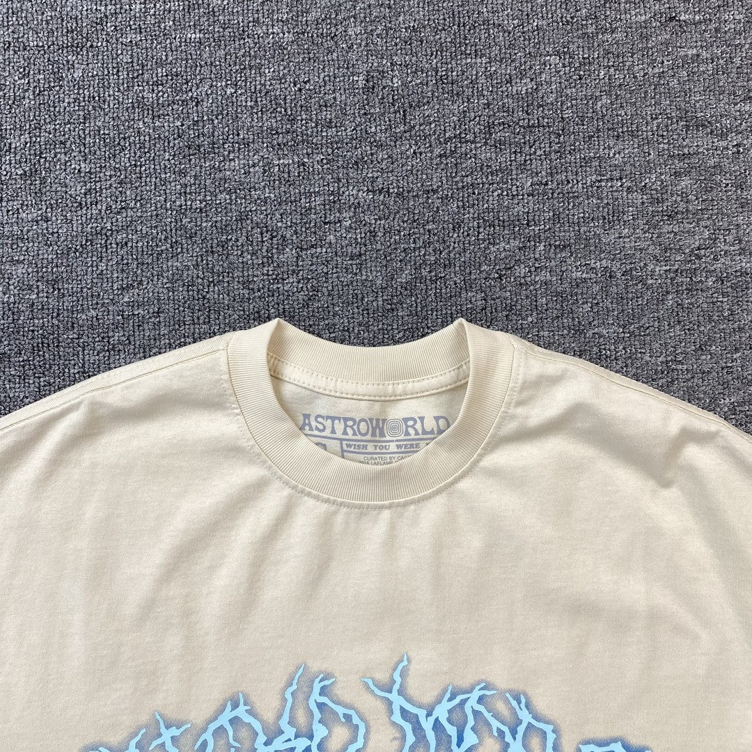 Camisa Cactus Jack ”Astro Worldwide” ( Bege )