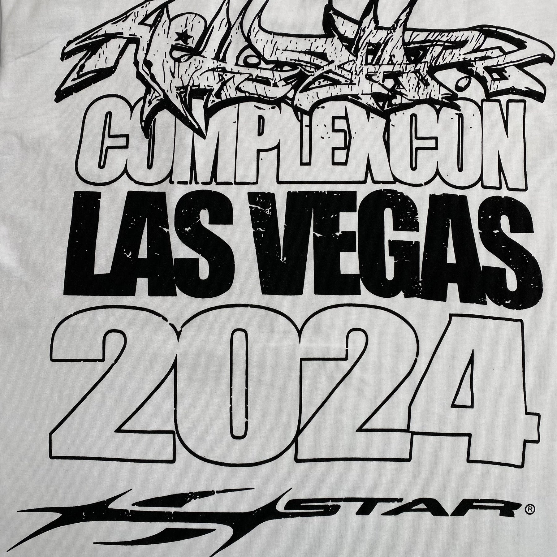 Camisa Hellstar x ComplexCon “Scream” ( Branca )