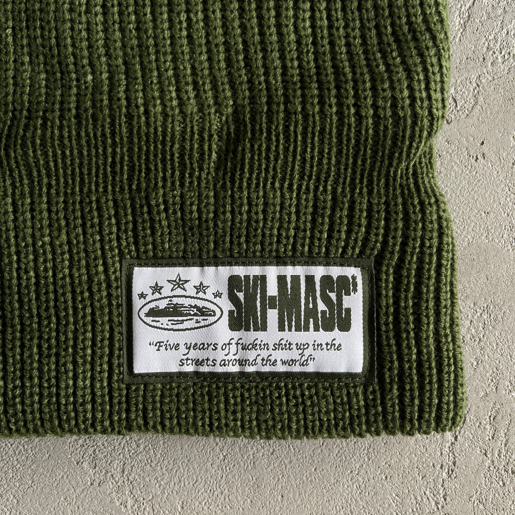 Balaclava Corteiz “5th Anniversary” ( Verde )