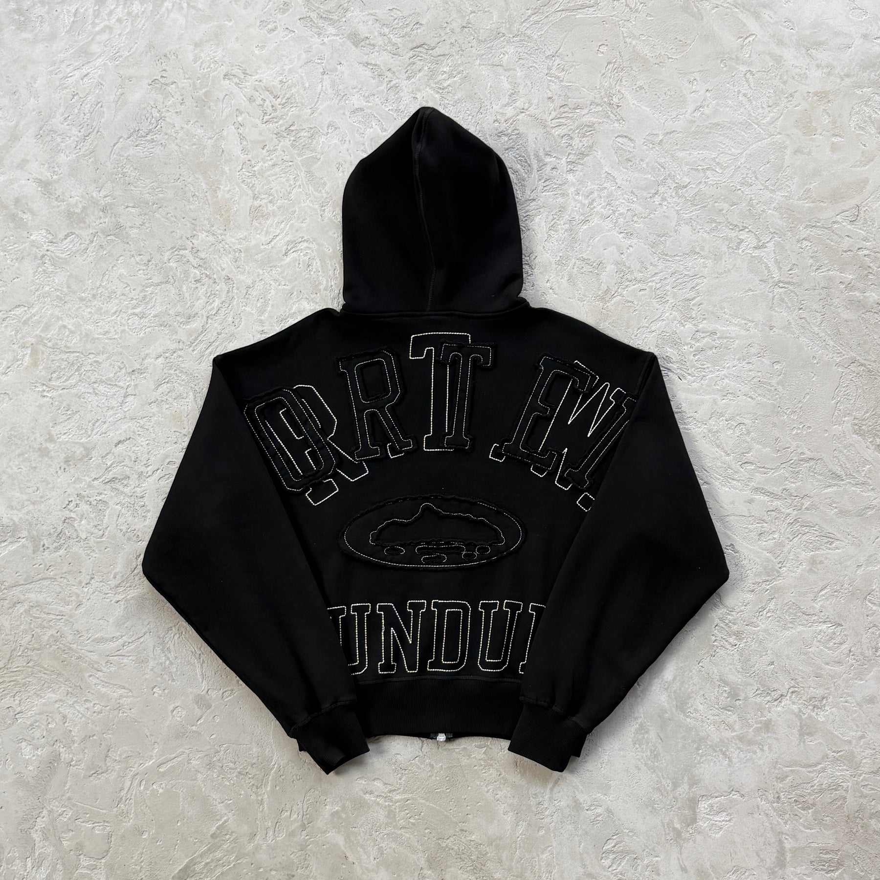 Moletom Corteiz “Lundun Stitch” ( Preto )